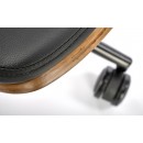 Кресло компьютерное HALMAR WEBER ореховый/черный